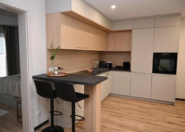 Stilvolle & Ruhige Mit Terrasse & Garten Daire